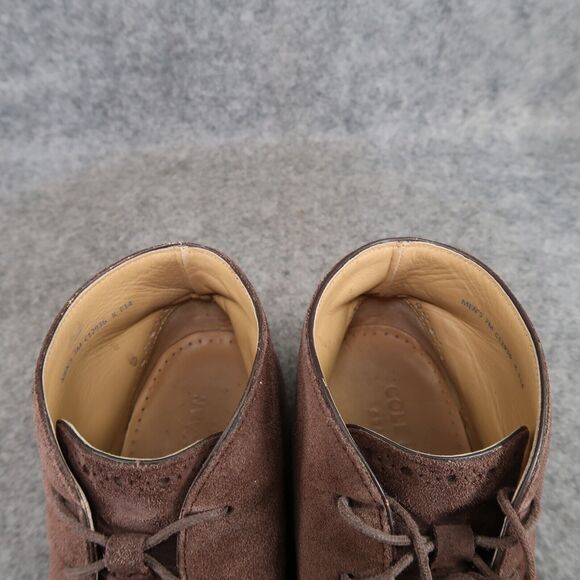 Cole Haan Shoes Mens 7 Boots Dress Chukka Desert Grand Os Brogue Leather Brown main image 14
